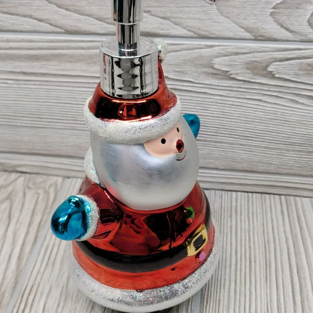 Santa Claus Shaped Soap Pump Dispenser Christmas Bathroom Kitchen‎ Target 2006